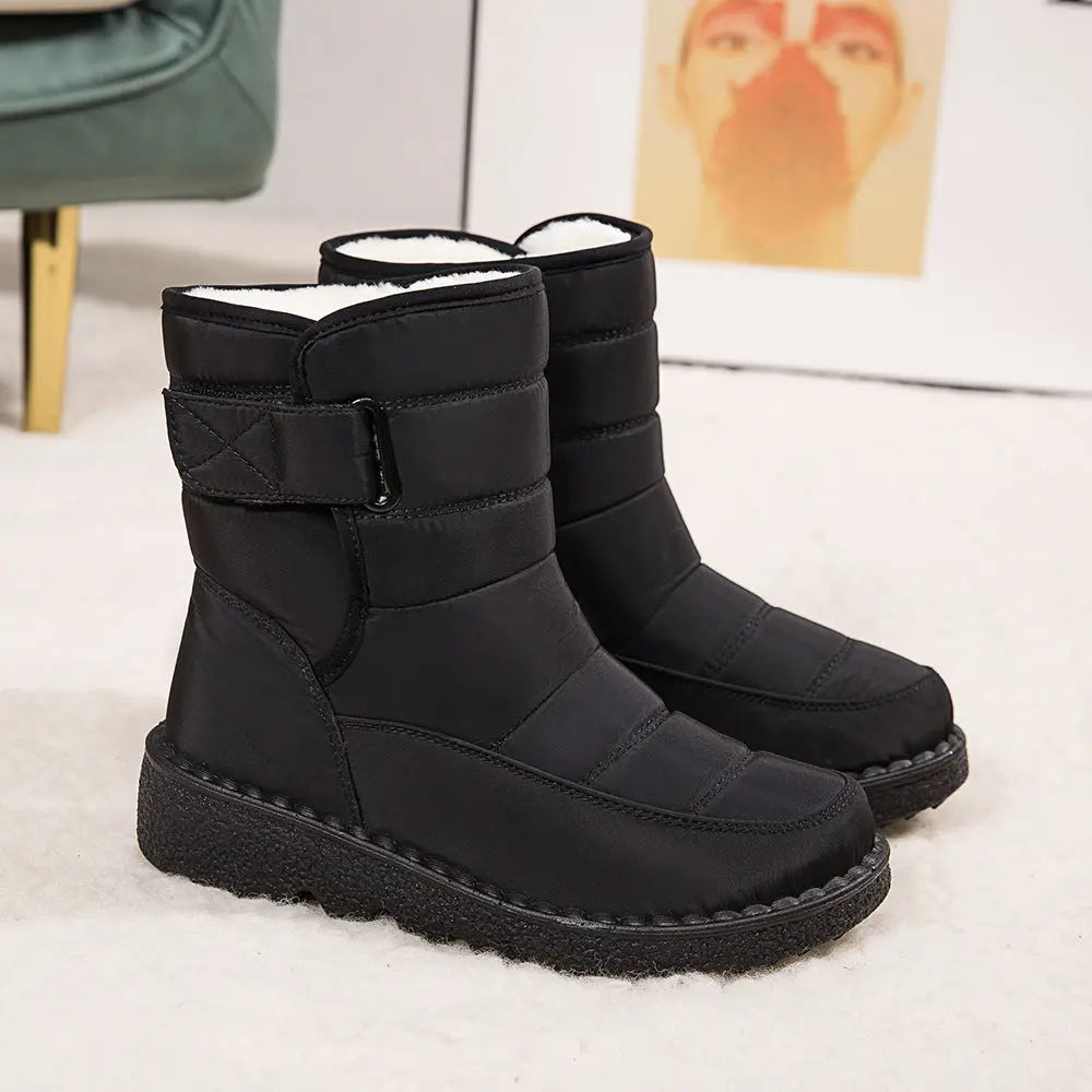 Women's Waterproof Winter Boots – Cozy Warmth & Non-Slip Comfort for Cold Days