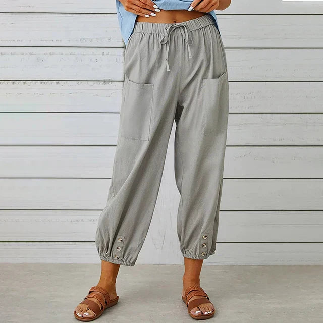 Daniele - Ultra Light Summer Trousers of Premium Quality