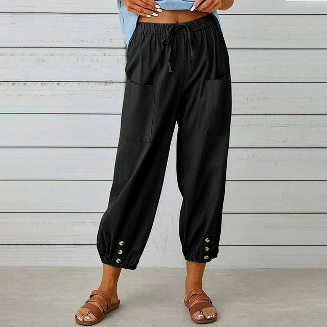 Daniele - Ultra Light Summer Trousers of Premium Quality