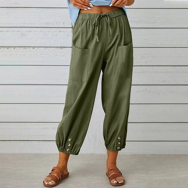 Daniele - Ultra Light Summer Trousers of Premium Quality