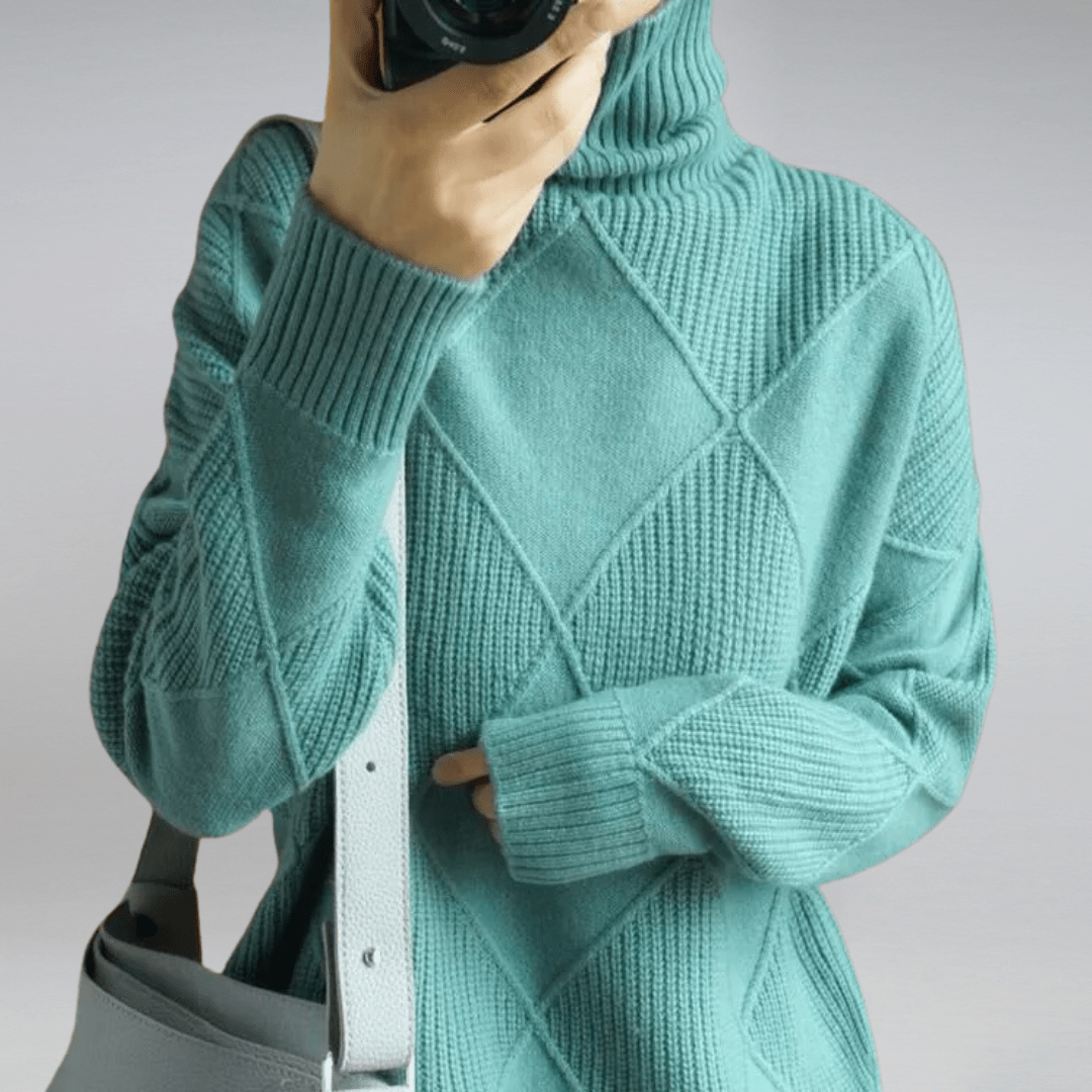 Joanne - Comfortable and Elegant Soft Turtleneck Sweater