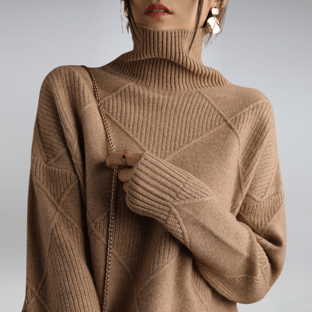 Joanne - Comfortable and Elegant Soft Turtleneck Sweater