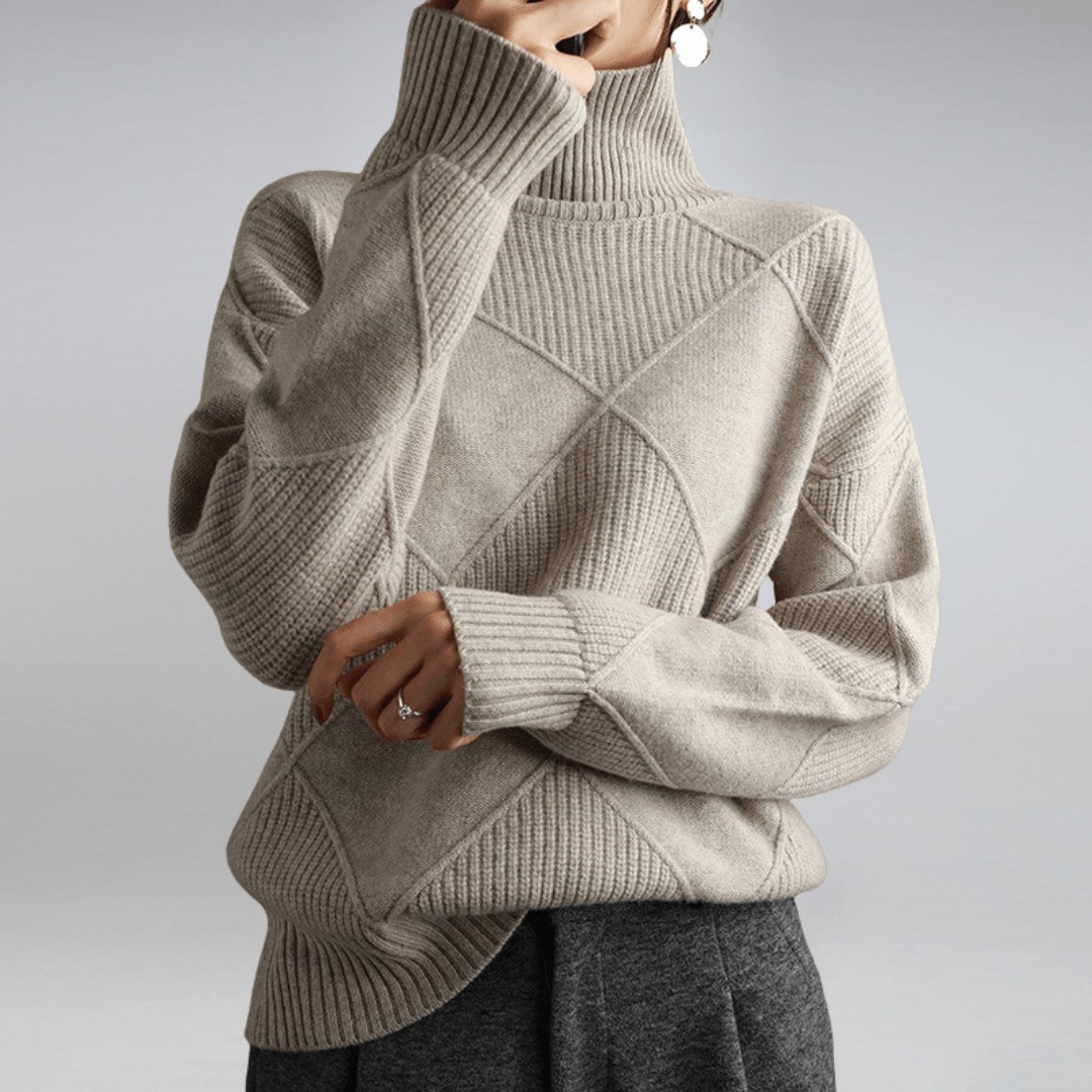 Joanne - Comfortable and Elegant Soft Turtleneck Sweater