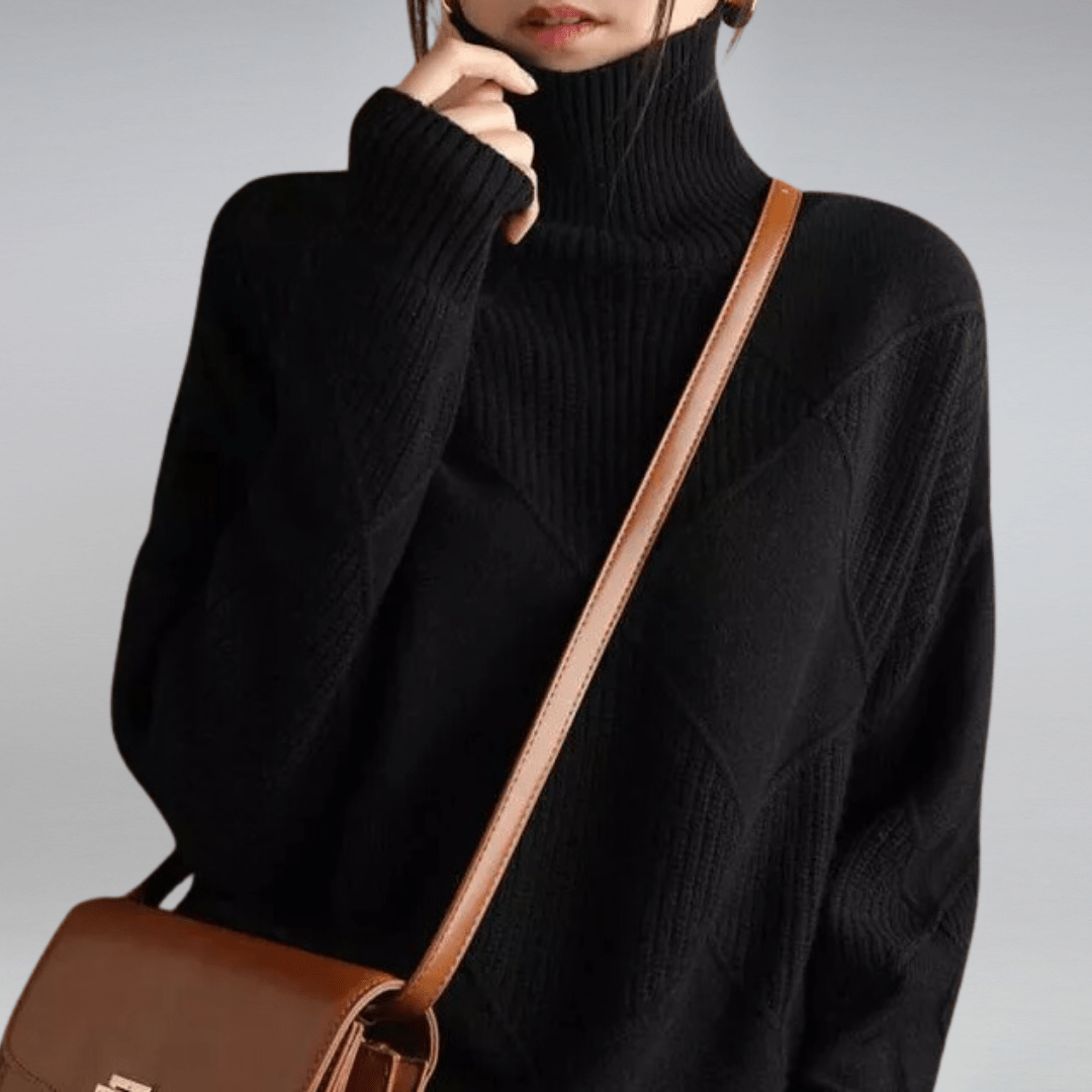 Joanne - Comfortable and Elegant Soft Turtleneck Sweater