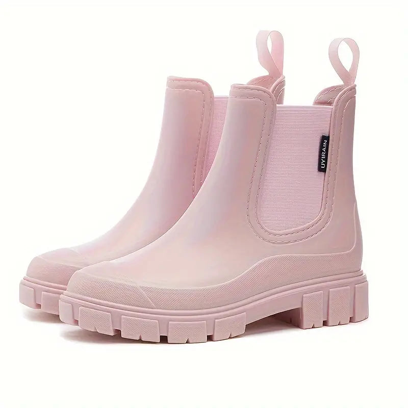 Chic Waterproof Rain Boots for Everyday Wet Weather