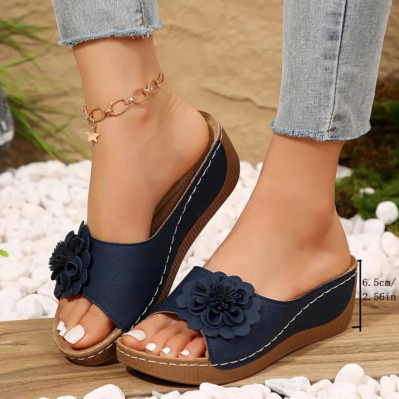 Belle™ - Elegant Floral Orthopedic Sandals for Comfortable Style
