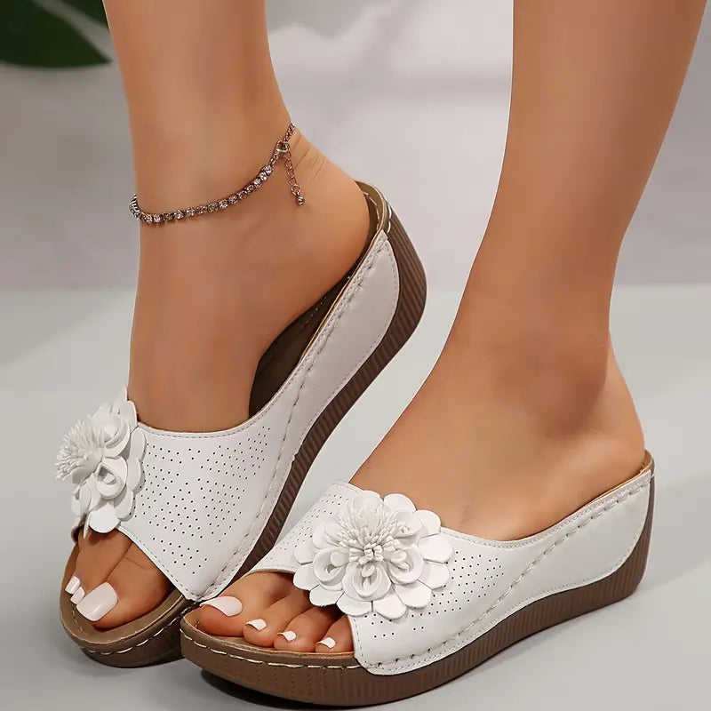 Belle™ - Elegant Floral Orthopedic Sandals for Comfortable Style