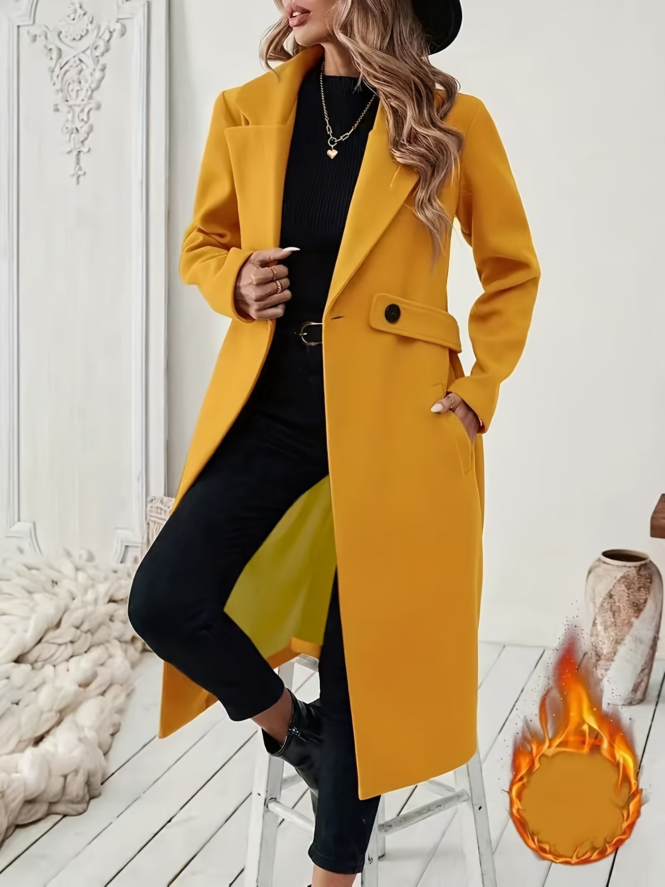 Becky – Elegant classic coat for timeless style