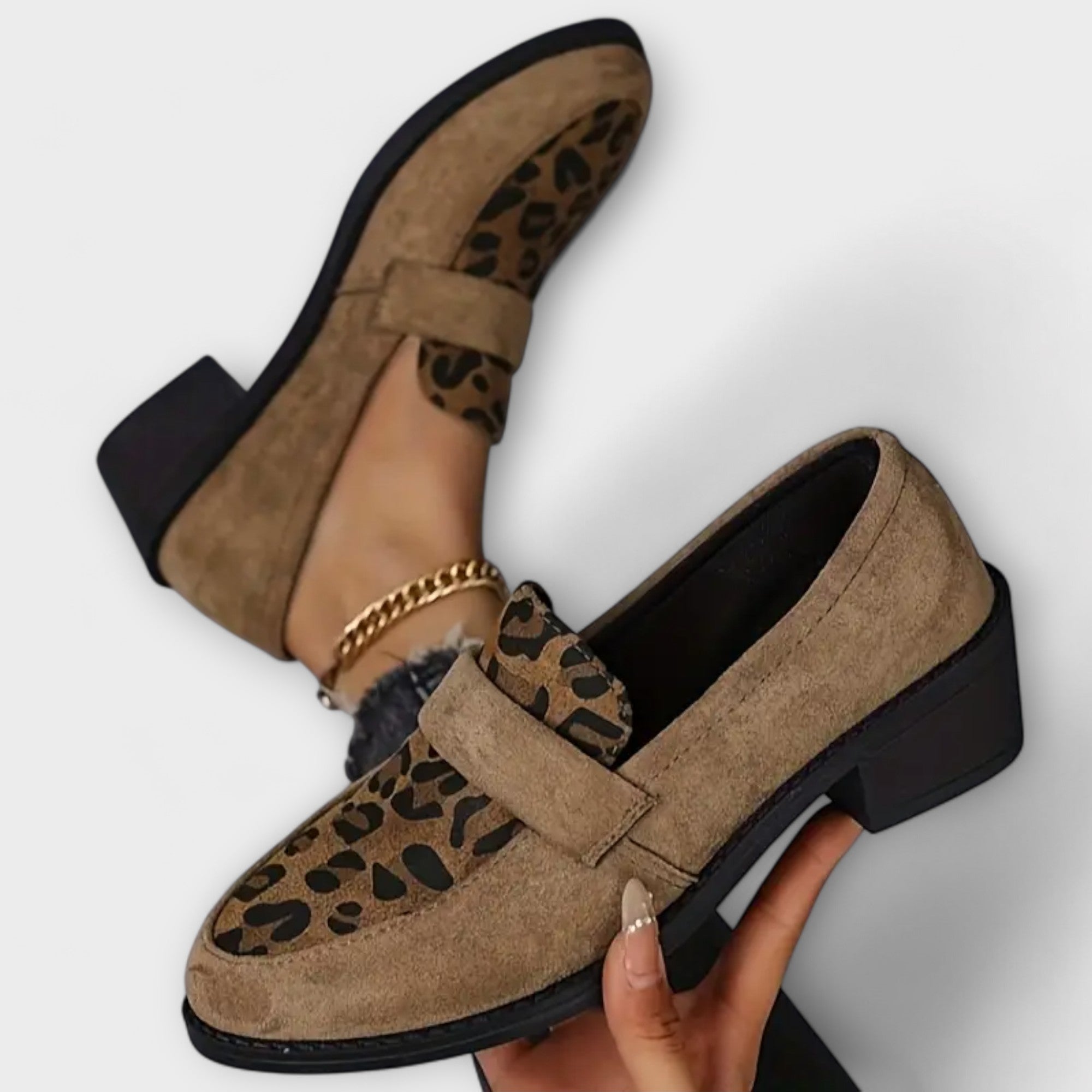 Karla - Sophisticated Women's Leopard Print Shoes for a Chic Look