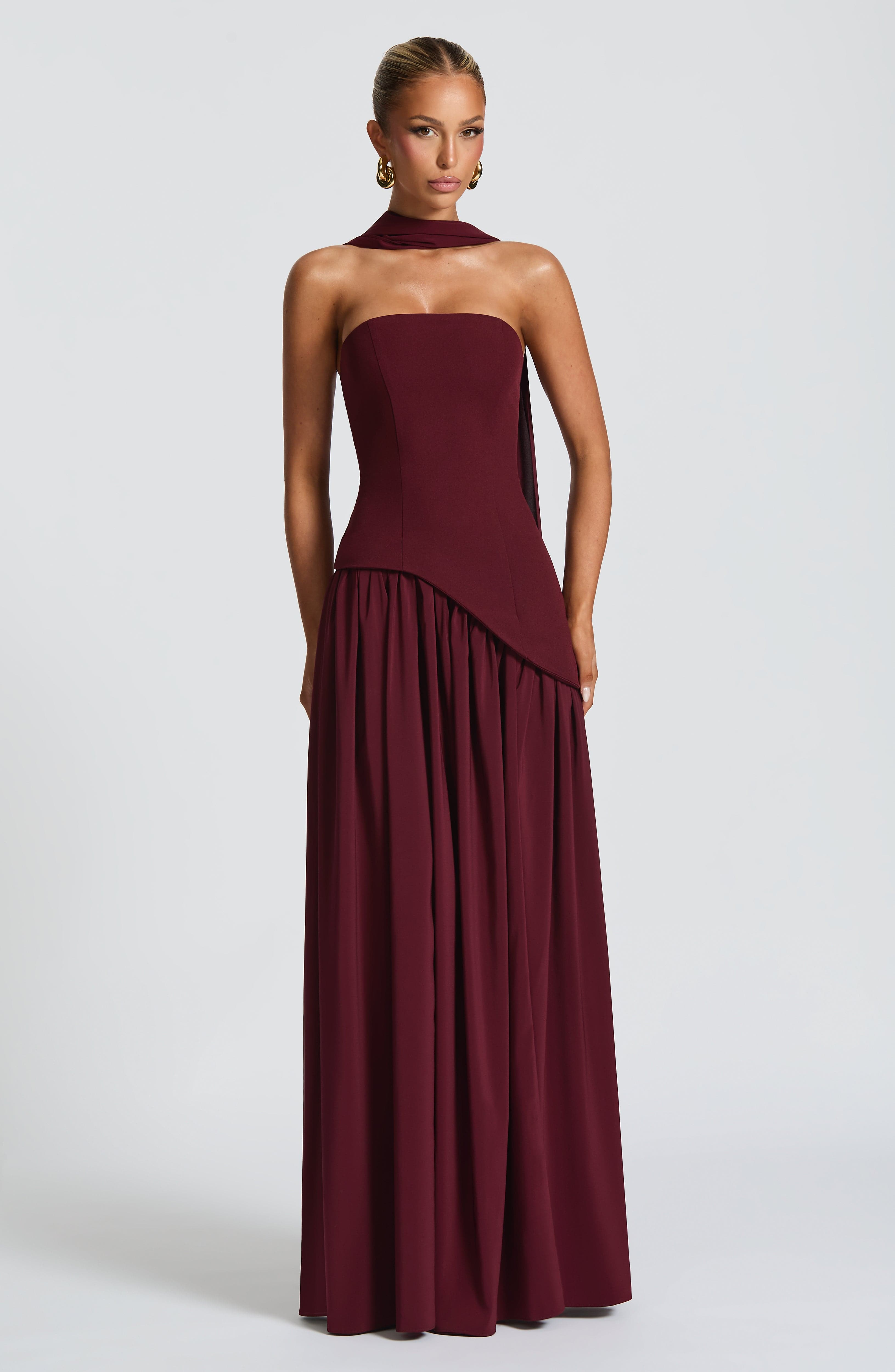 Premium Chic Slit Maxi Dress