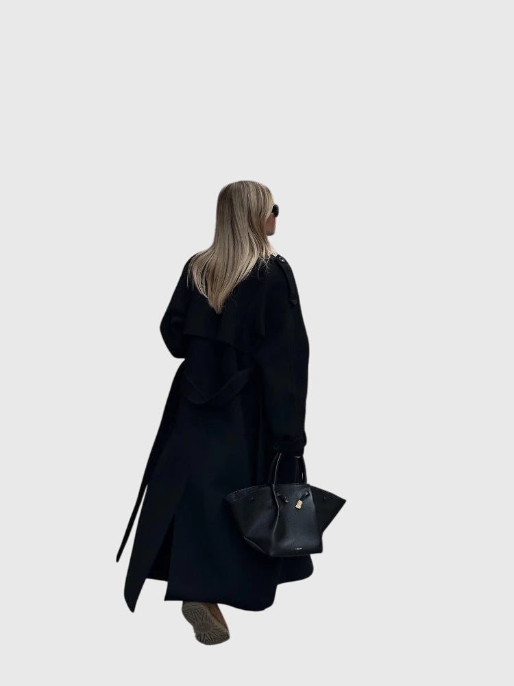 Anika | Elegant Classic Black Coat