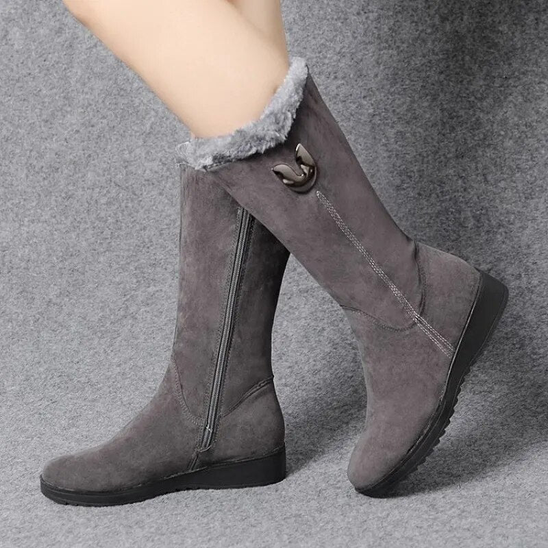 Chic Flat Boots for Women — Effortless Everyday Style for Casual Outings and Winter Wear