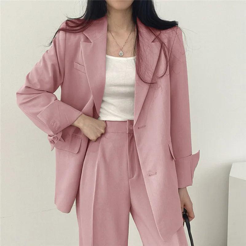 Hailey | Elegant Women's Suit with Long Blazer and Sophisticated Tailored Set