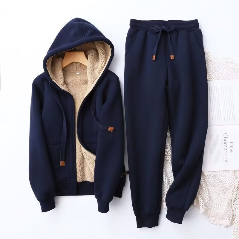 Kaitlyn Women's Cozy Winter Hoodie & Jogger Set for Ultimate Comfort