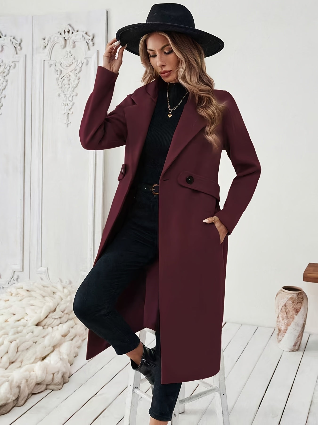 Becky – Elegant classic coat for timeless style