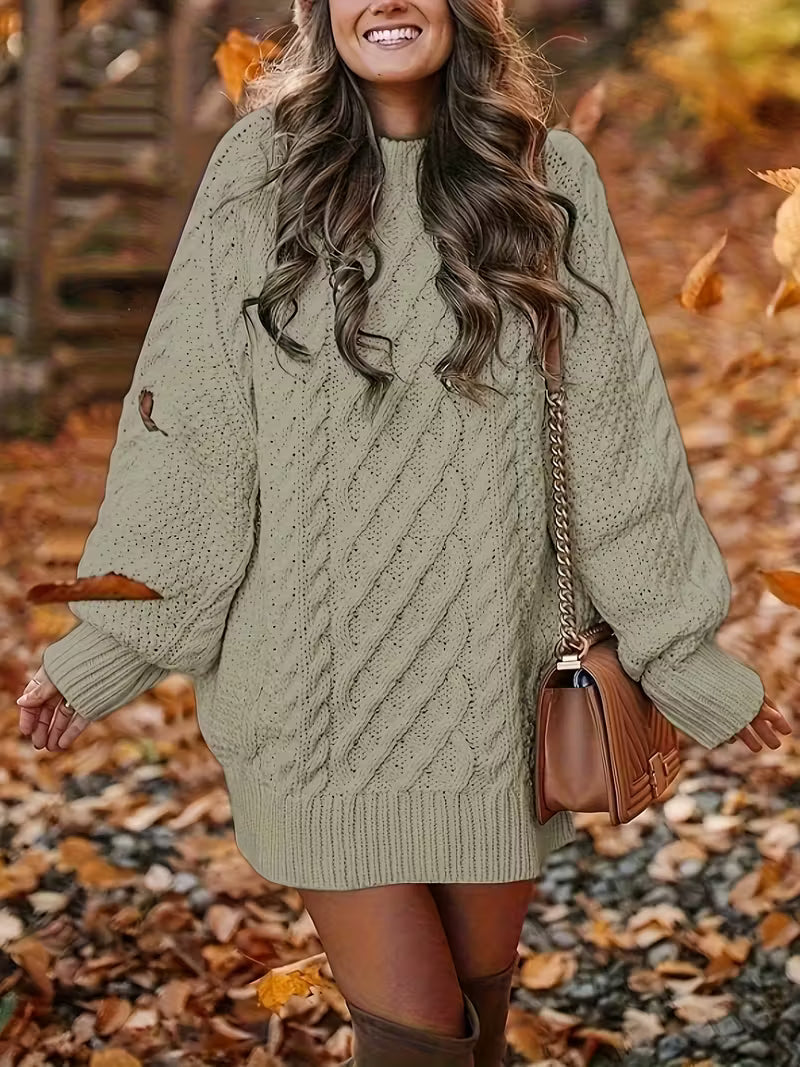 Vika Soft Comfort Knit Sweater - Cozy and Stylish for Everyday Wear