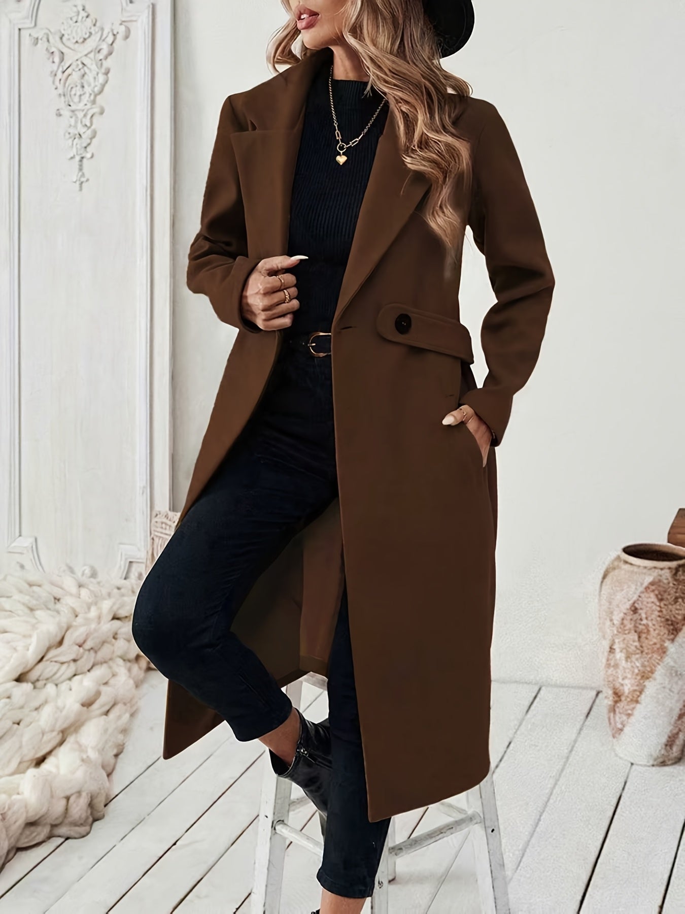 Becky – Elegant classic coat for timeless style