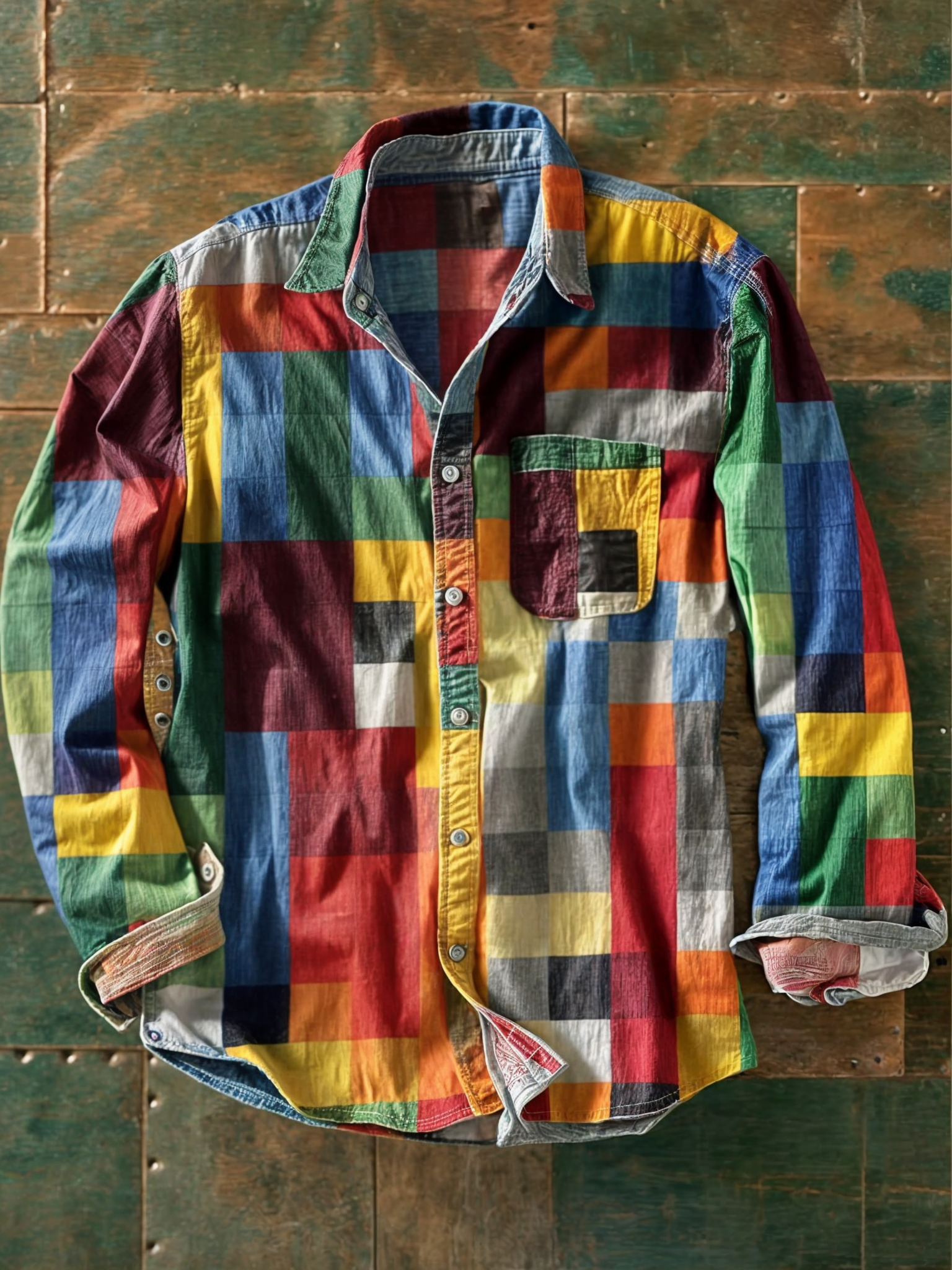 Timeless Elegant blouse with a handy pocket for an effortless, stylish look