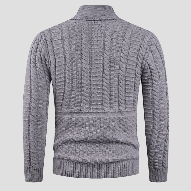 Jackson: Elegant Formal Wool Cardigan