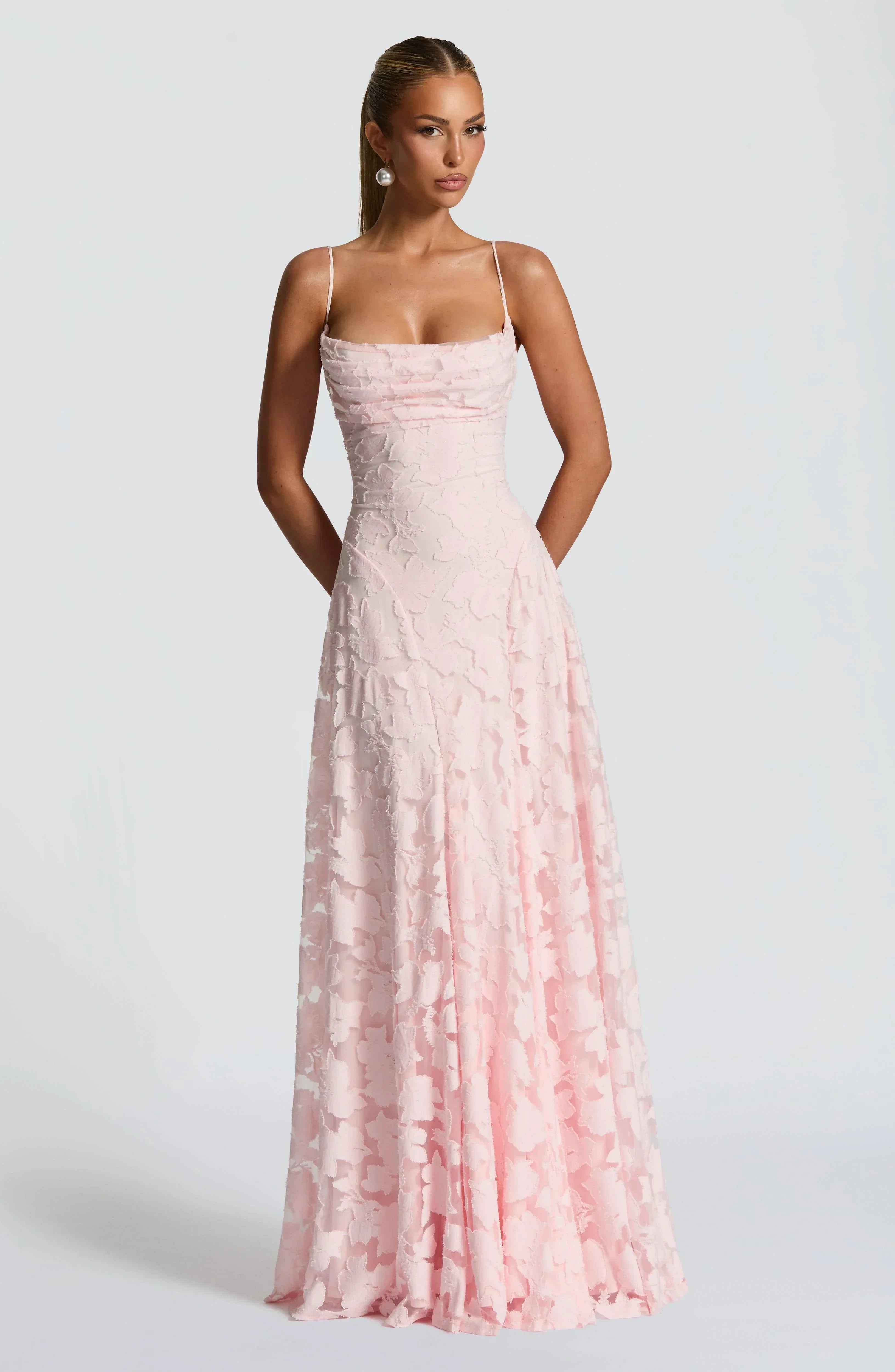 Aveline |Elegant Lace Corset Long Dress - Glamorous Evening Gown