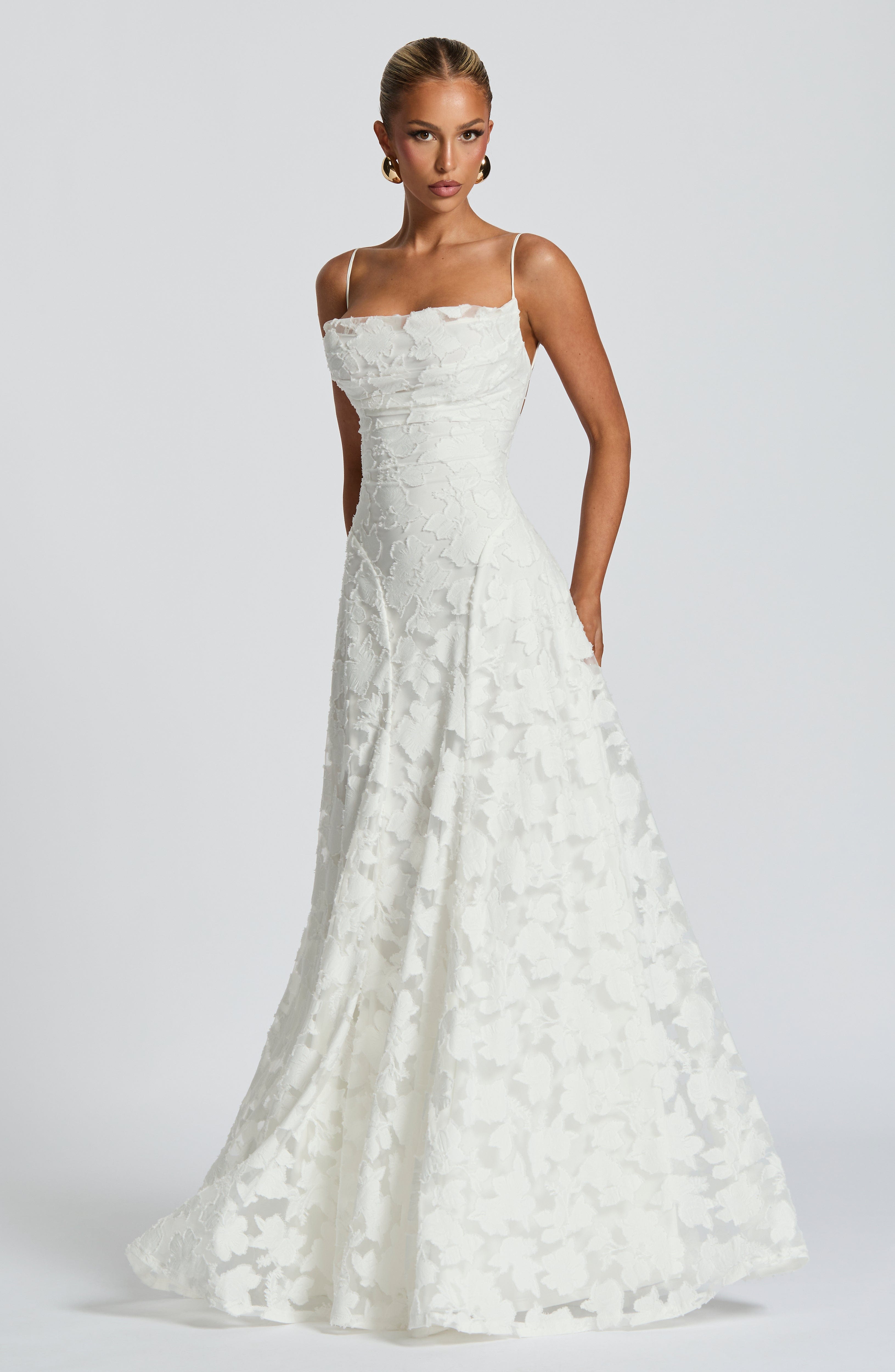 Aveline |Elegant Lace Corset Long Dress - Glamorous Evening Gown
