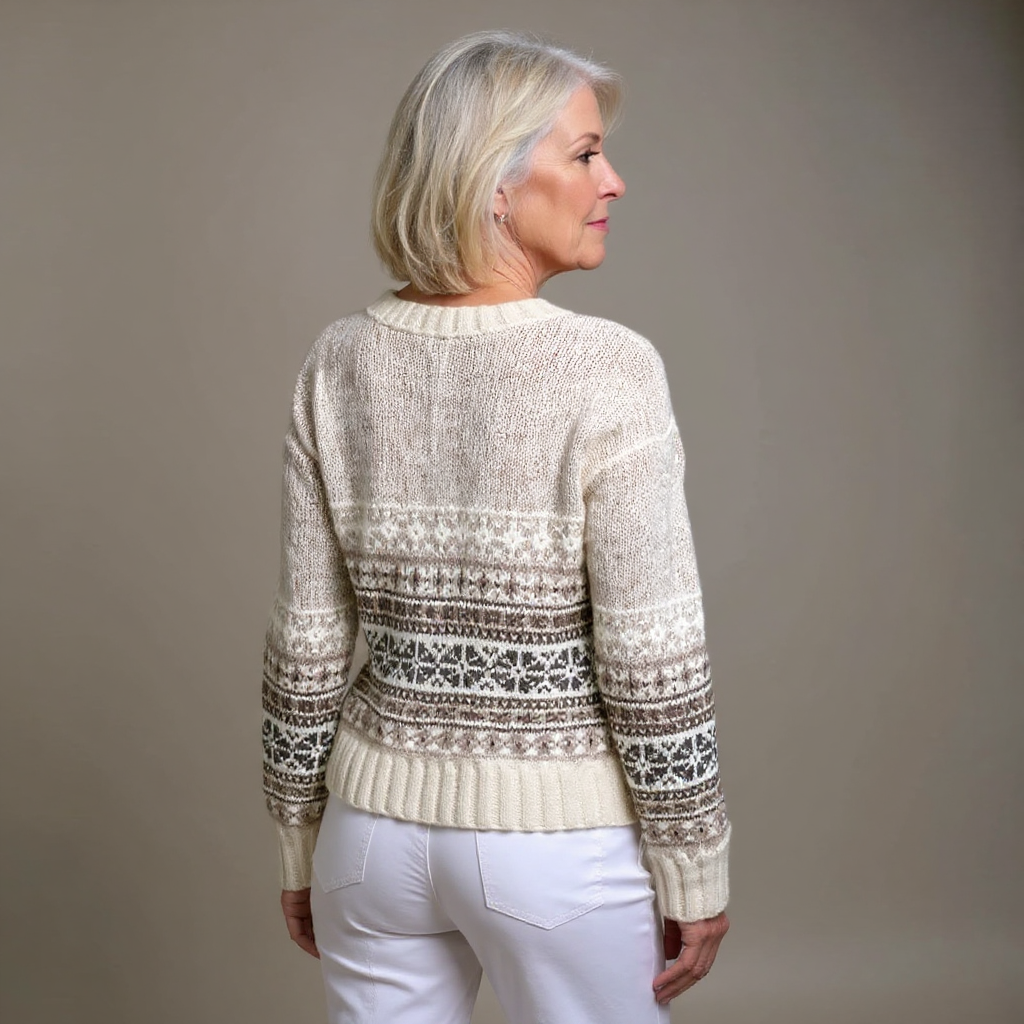 Bailey | Elegant Vintage Icelandic Cardigan for a Unique Style
