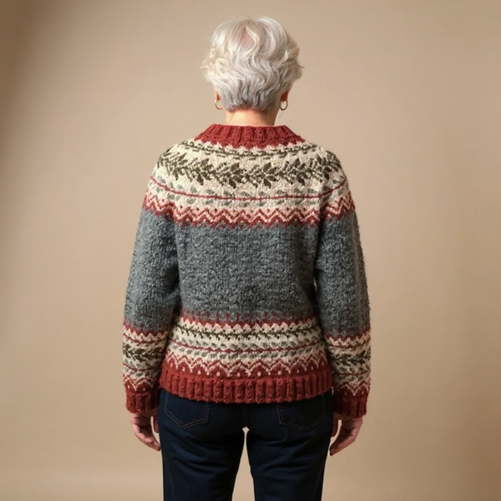 Atasha | Charming Vintage Icelandic Cardigan