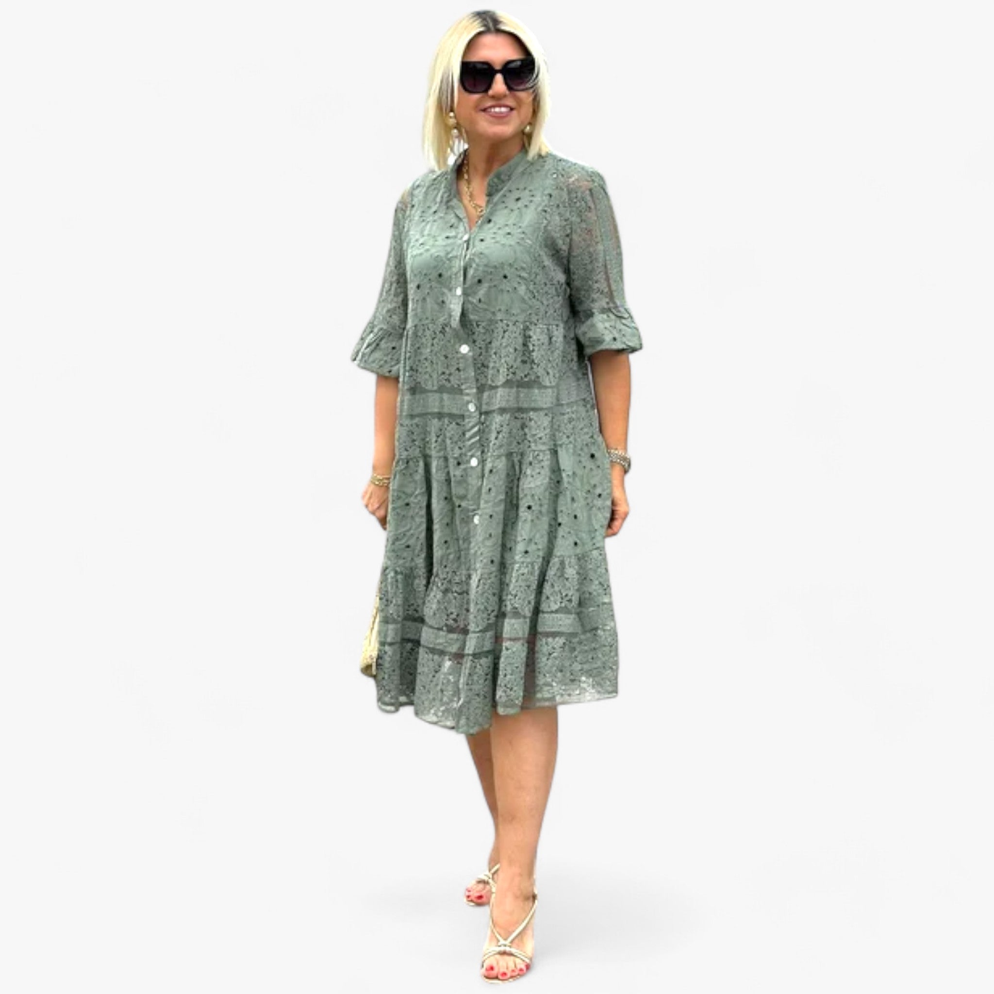 Adele | Lace Dress – Modern elegance with fine details