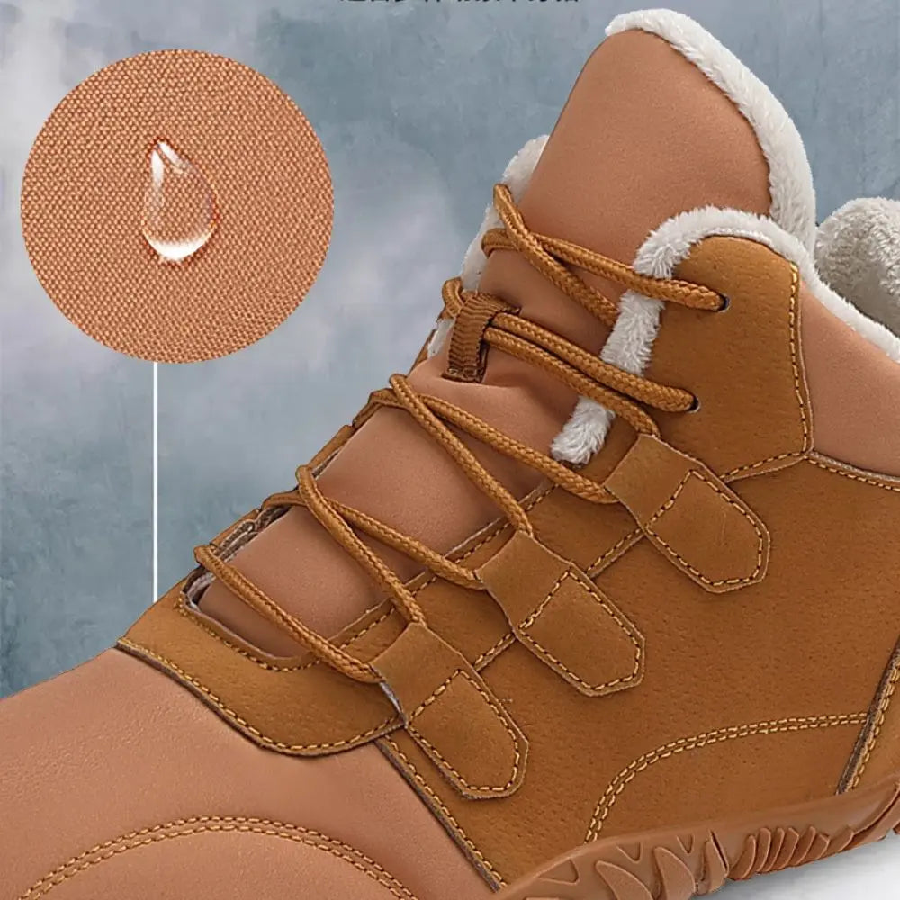 Men's Warm Boots for Barefoot Walking - Modern and Comfortable Winter Choice