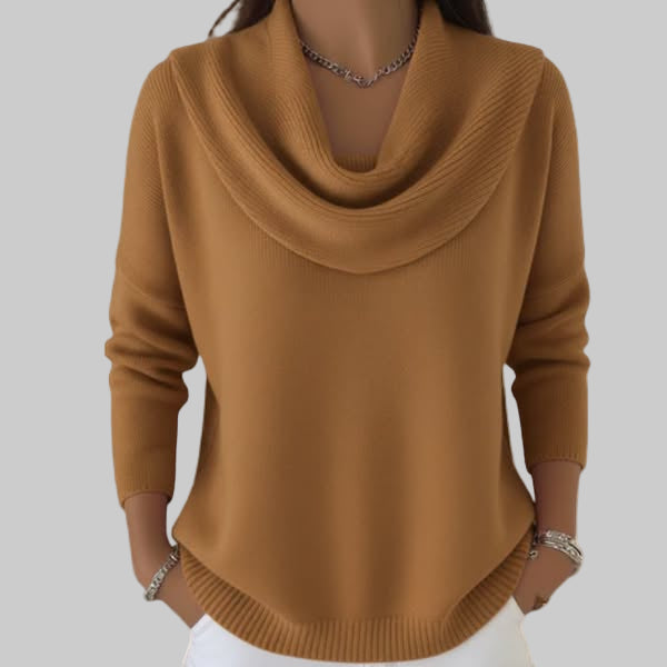 Teresa – Effortless Elegance Pullover with Turtleneck