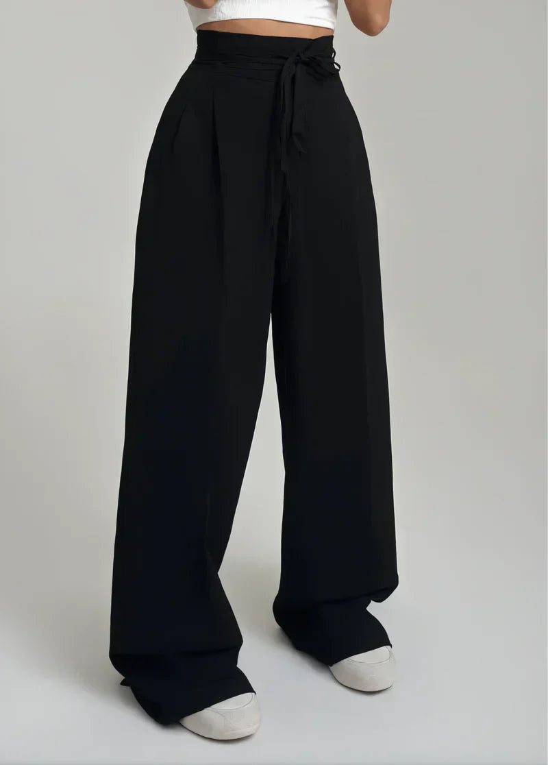 Josephine - High Waist Wide Leg Pants for an Elegant and Comfortable Style