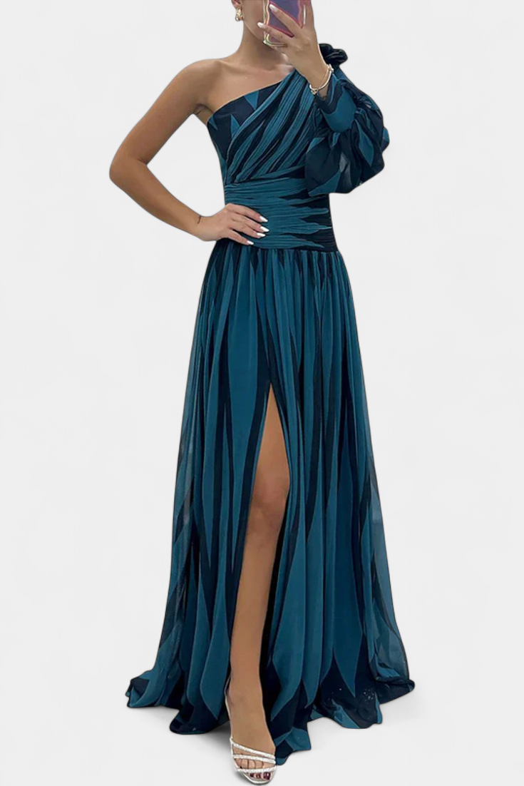 Aubryzah Elegant Maxi Dress — Sophisticated, Flowy Silhouette