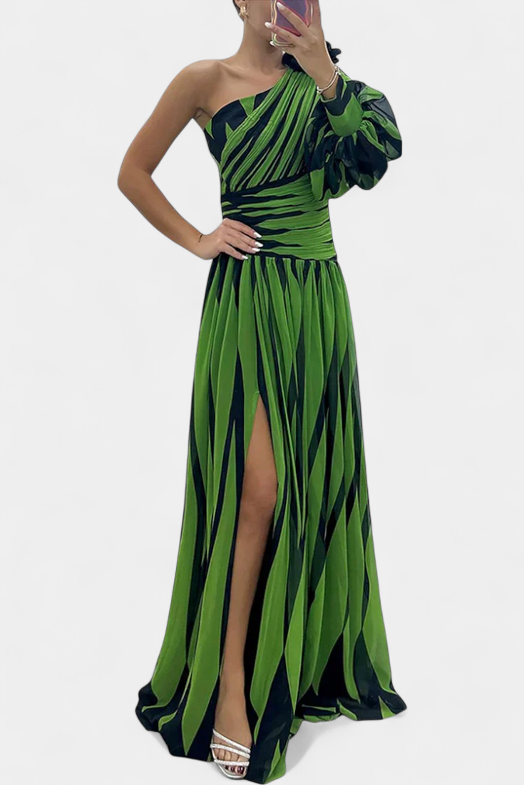 Aubryzah Elegant Maxi Dress — Sophisticated, Flowy Silhouette