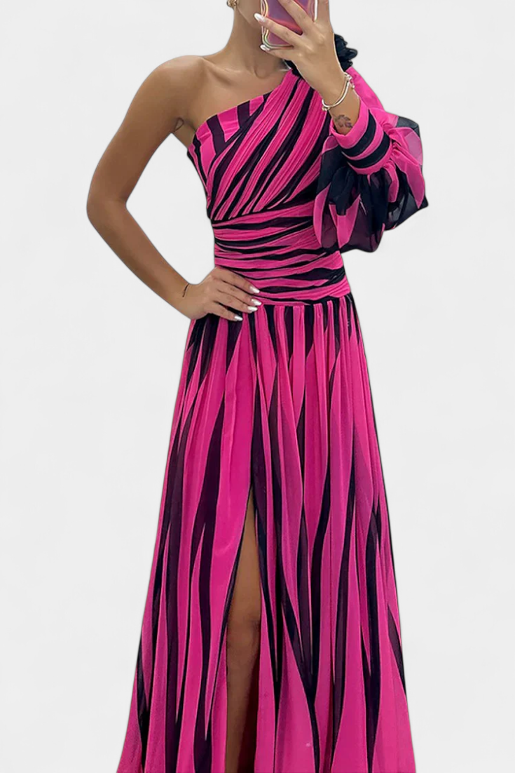 Aubryzah Elegant Maxi Dress — Sophisticated, Flowy Silhouette