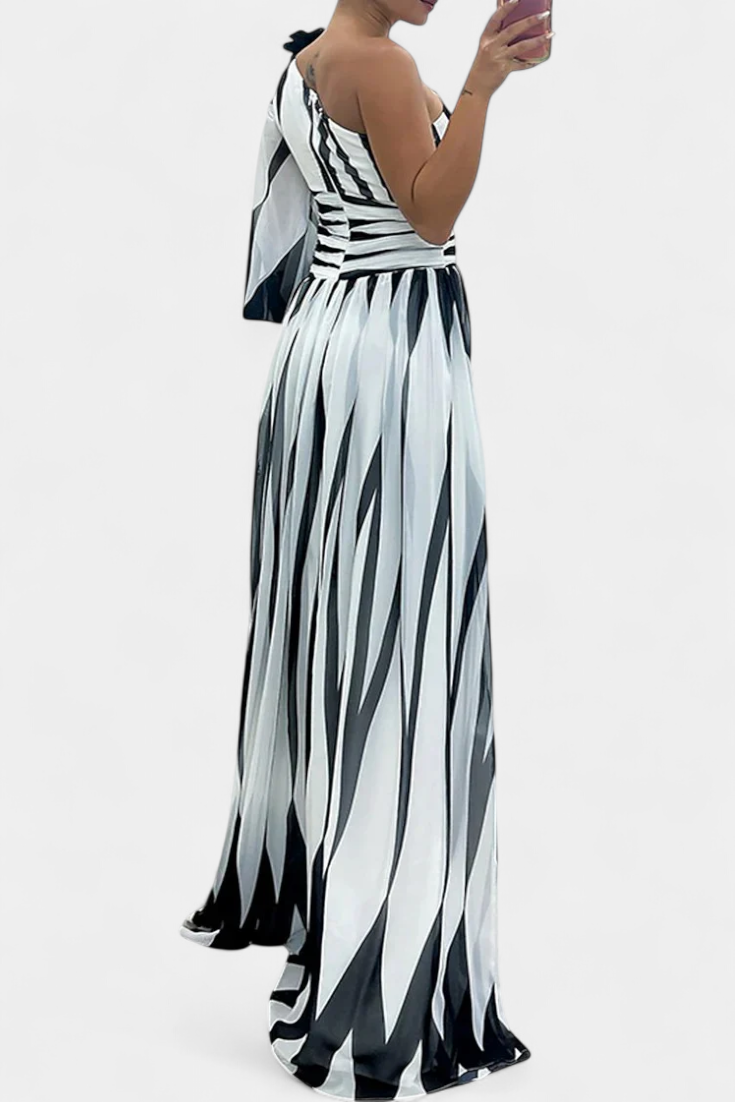 Aubryzah Elegant Maxi Dress — Sophisticated, Flowy Silhouette