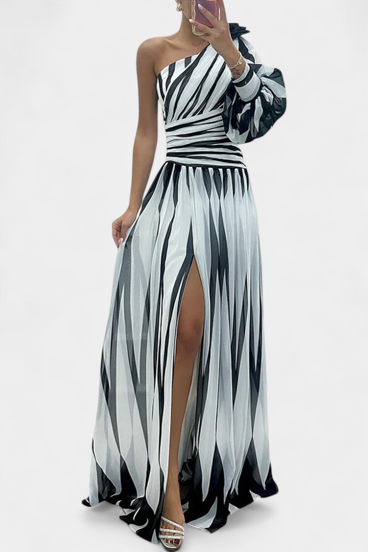 Aubryzah Elegant Maxi Dress — Sophisticated, Flowy Silhouette