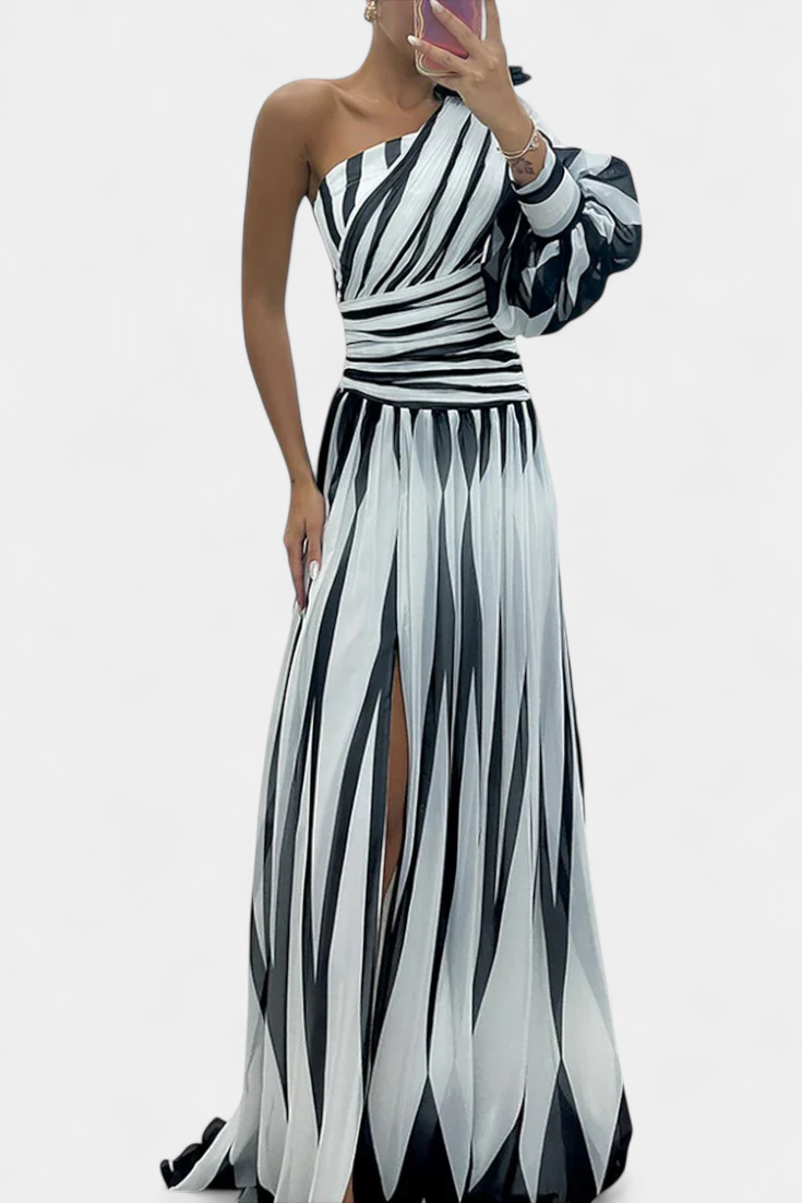 Aubryzah Elegant Maxi Dress — Sophisticated, Flowy Silhouette