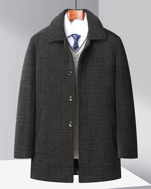 Inspirational Men's Bellman Over Coat Scarf for Stylish Looks