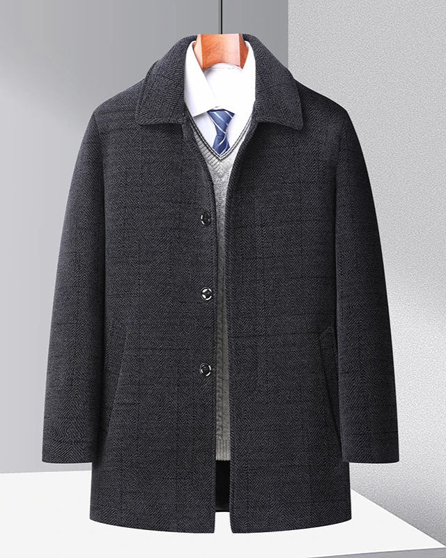 Inspirational Men's Bellman Over Coat Scarf for Stylish Looks