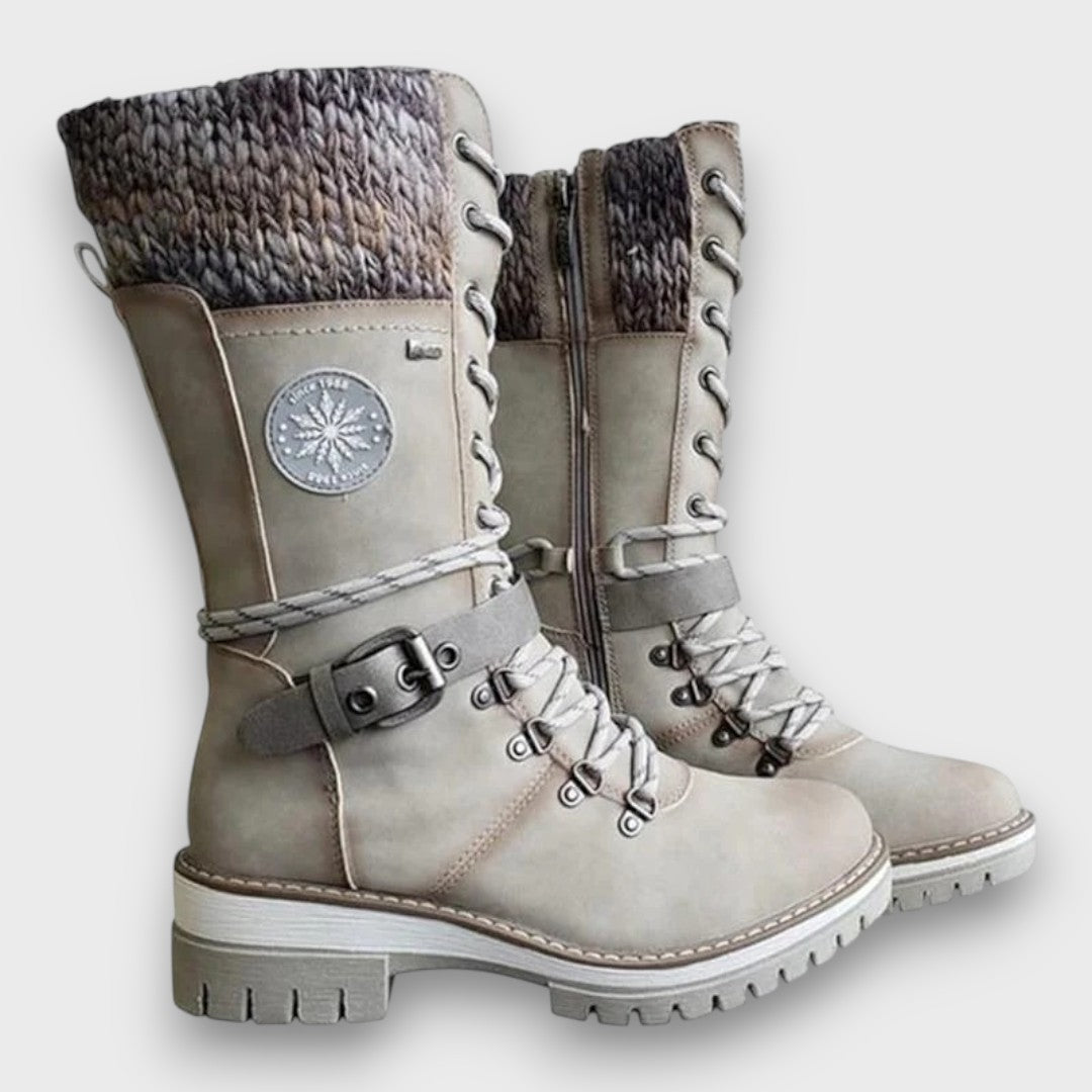 Shantal Lace-Up Boots - Sleek, Everyday Style