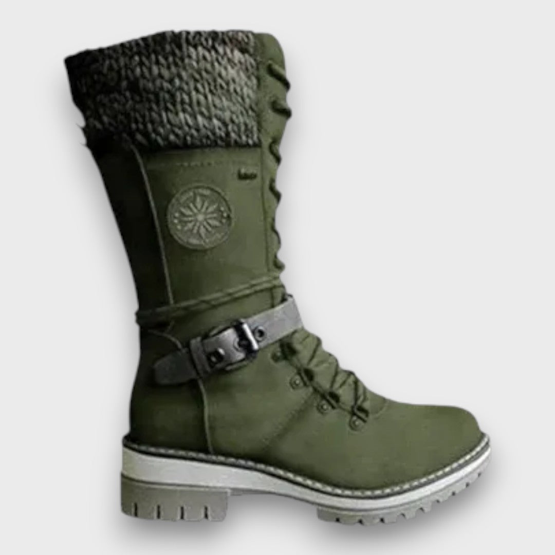 Shantal Lace-Up Boots - Sleek, Everyday Style