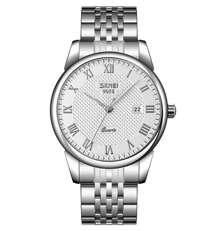 Classic Leather Couple Watch - Elegance and Sophistication