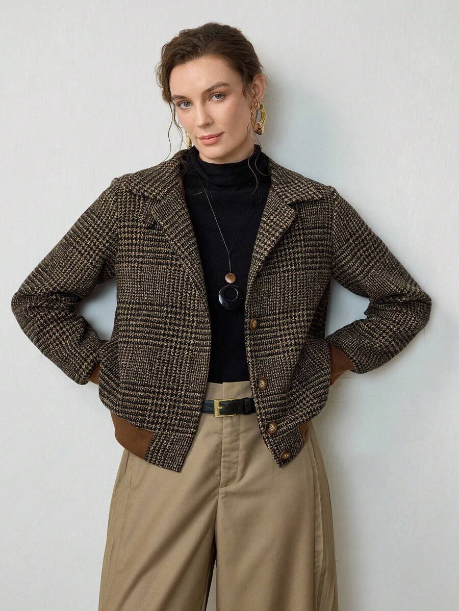 Blythe Cropped Tweed Jacket — Effortlessly Chic