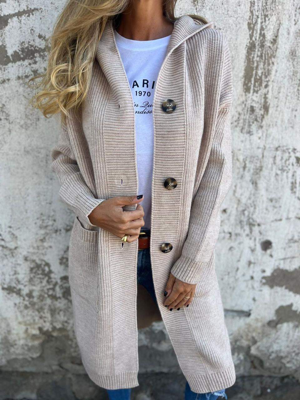 Elegant Long Knit Cardigan for Effortless Style