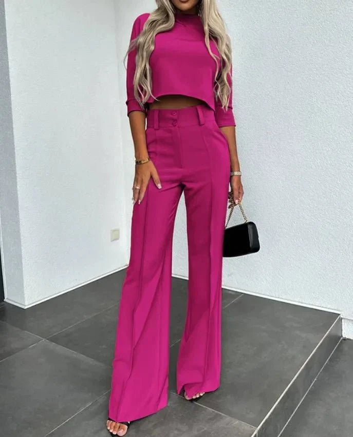 Kayla | Elegant Set for Women with Modern Top and Coordinated Pants