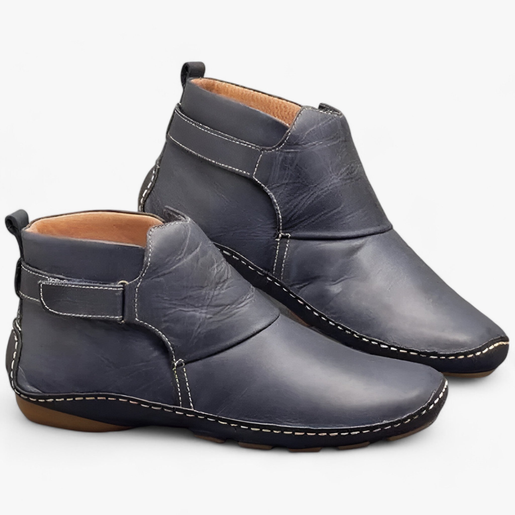 Women's Boho-Chic Slip-On Ankle Boots