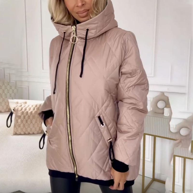 Alisha | Elegant Warm Parka with Charm