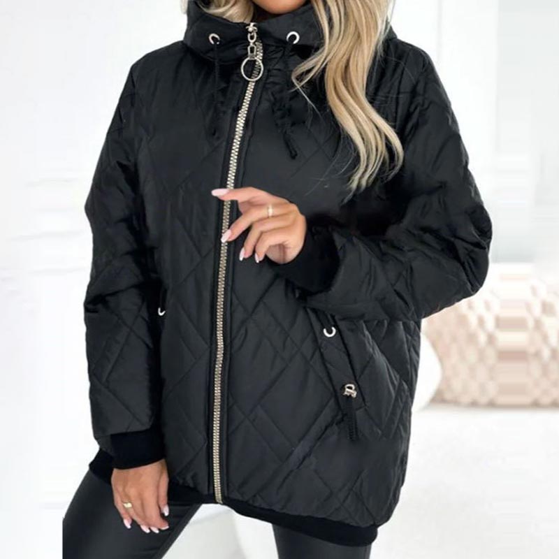 Alisha | Elegant Warm Parka with Charm