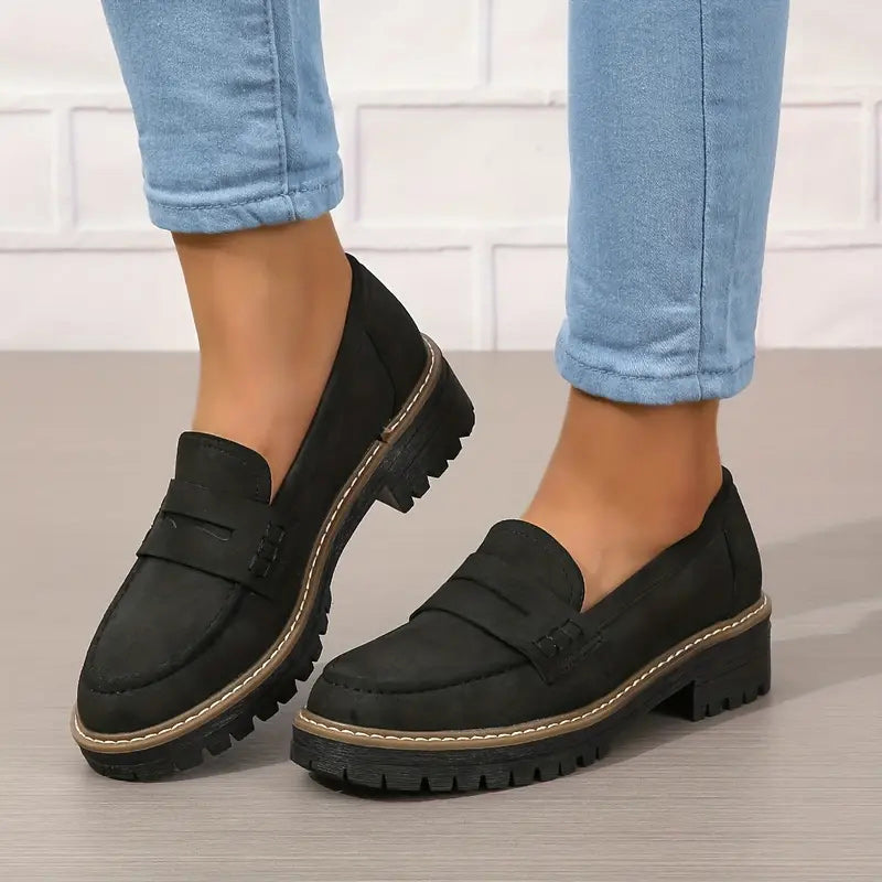 Cloud-Soft Slip-On Moccasins - Lace-Free Comfort