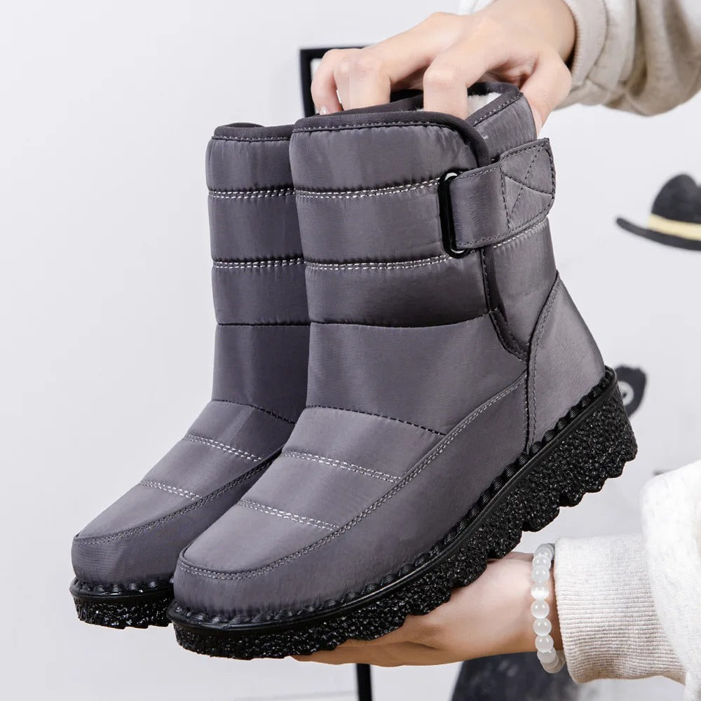 Women's Cozy Padded Snow Boots — Warm, Cushioned Winter Boots